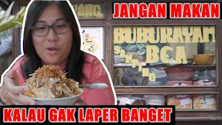 Bubur Ayam BCA| BUKA PETANG ANTRIAN PANJANG, HARGA ABANG² PORSI ALA MUKBANG. RASA NENDANG ?