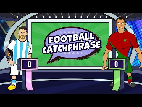 FOOTBALL CATCHPHRASE! Messi vs Ronaldo (ROTW vs SAUDI PRO LEAGUE Frontmen Season 6.4)