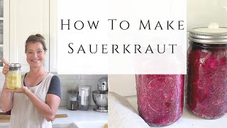 How to make Sauerkraut