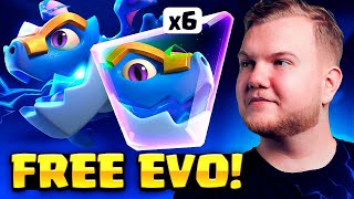 FREE EVOLUTION! BEST ELECTRO DRAGON DECKS IN CLASH ROYALE!