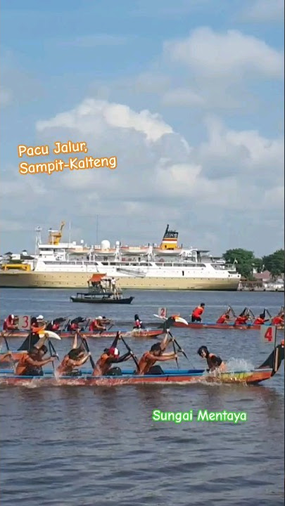 Pacu Jalur Sungai Mentaya, Sampit- Kalteng..