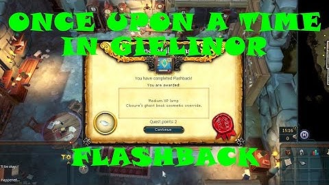 RUNESCAPE 3 Once Upon A Time In Gielinor - Quest Guide / Walkthrough (2/4 Flashback) 2021