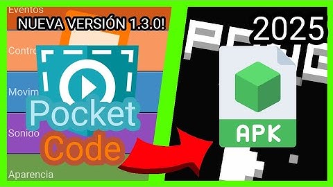 🚀¡CÓMO HACER UN APK CON POCKET CODE!🚀 | TUTORIAL 2025 (POCKET CODE 1.3.0)✅ | ¡de POCKET CODE a APK!📲