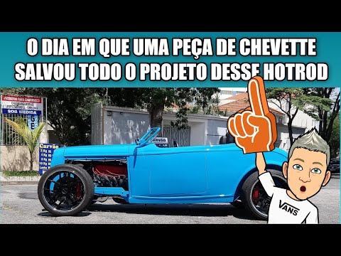 JÁ VIU CHEVETTE COM DIREÇÃO HIDRÁULICA? AGORA EM SP TEM UNS E ISSO SALVOU A CONSTRUÇÃO DESSE HOTROD