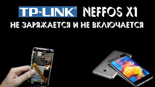 Tp-Link Neffos X1  не заряжается и не включается. Короткое на входе АКБ. Диагностика с  помощью ЛБП.