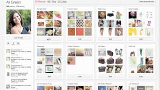 Pinterest: Editing or Deleting a Board