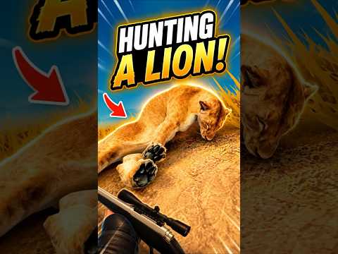 I Hunted a Lion in Hunting Season Roblox!