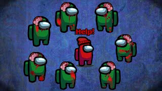 Zombies mod in Among US | مود زامبی در امانگ آس