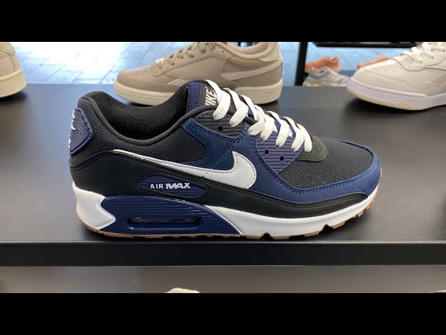 Nike Air Max 90 “Midnight Navy Gum” - Style Code: FB9658-400 - YouTube
