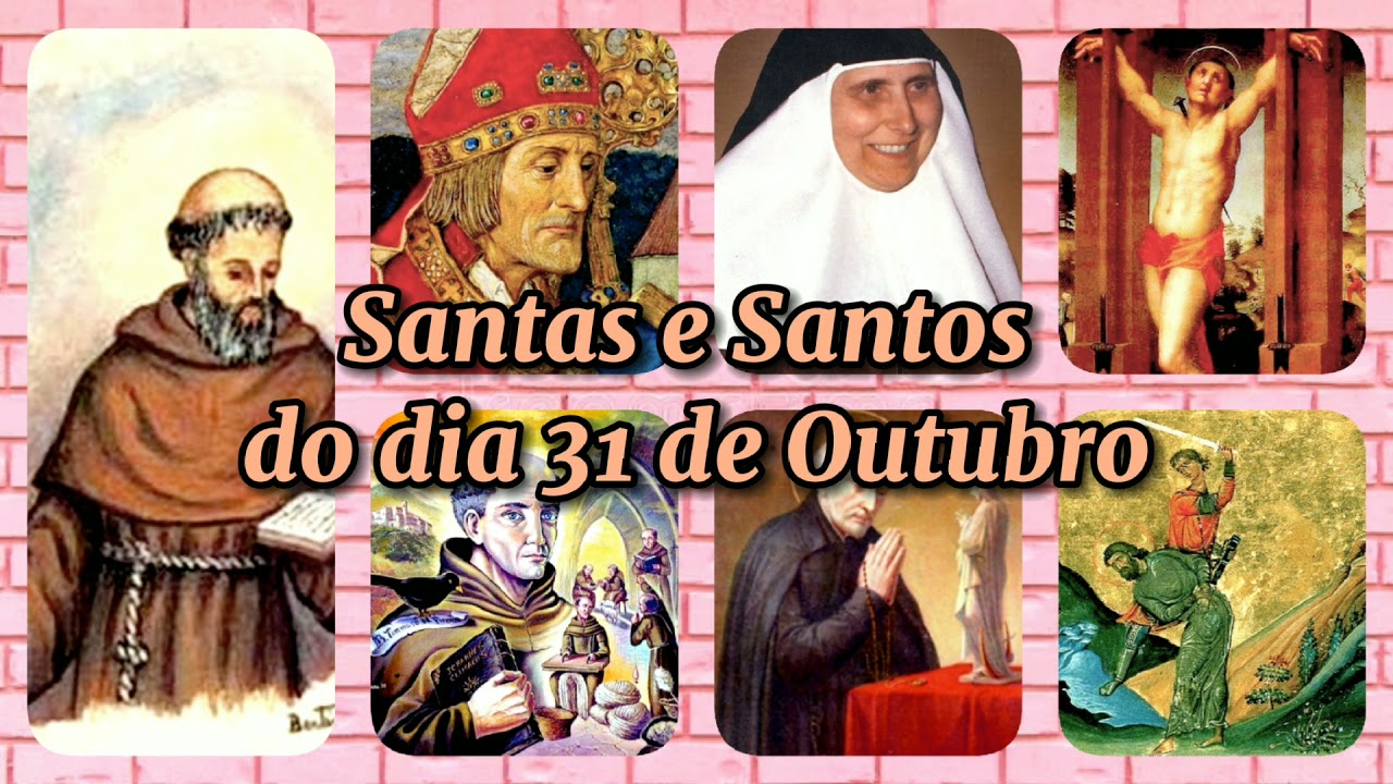 Santas e Santos do dia 31 de Outubro #Shorts - YouTube