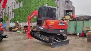 2018 Original Korea 5T 5 5 Ton Used Small Digger Doosan DH55 DH55 V Mini Excavator