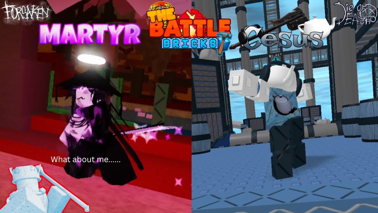 Getting and using Martyr 1x1x1x1 AND Cesus Harken! (Forsaken + Die of Death x The Battle Bricks)