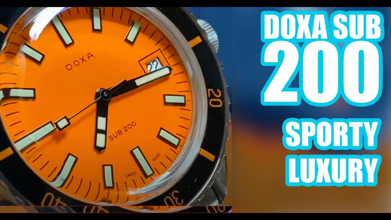 Doxa Sub 200 - Quick Review - YouTube