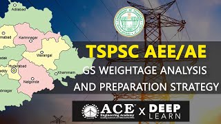 TSPSC AEE/AE GS Weightage  Analysis and Preparation Strategy - Group 1/2/3/4 SI/PC/AE/AEE