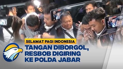 Kasus Ujaran Kebencian Terhadap Viking & Sunda, Resbob Digiring ke Polda Jabar