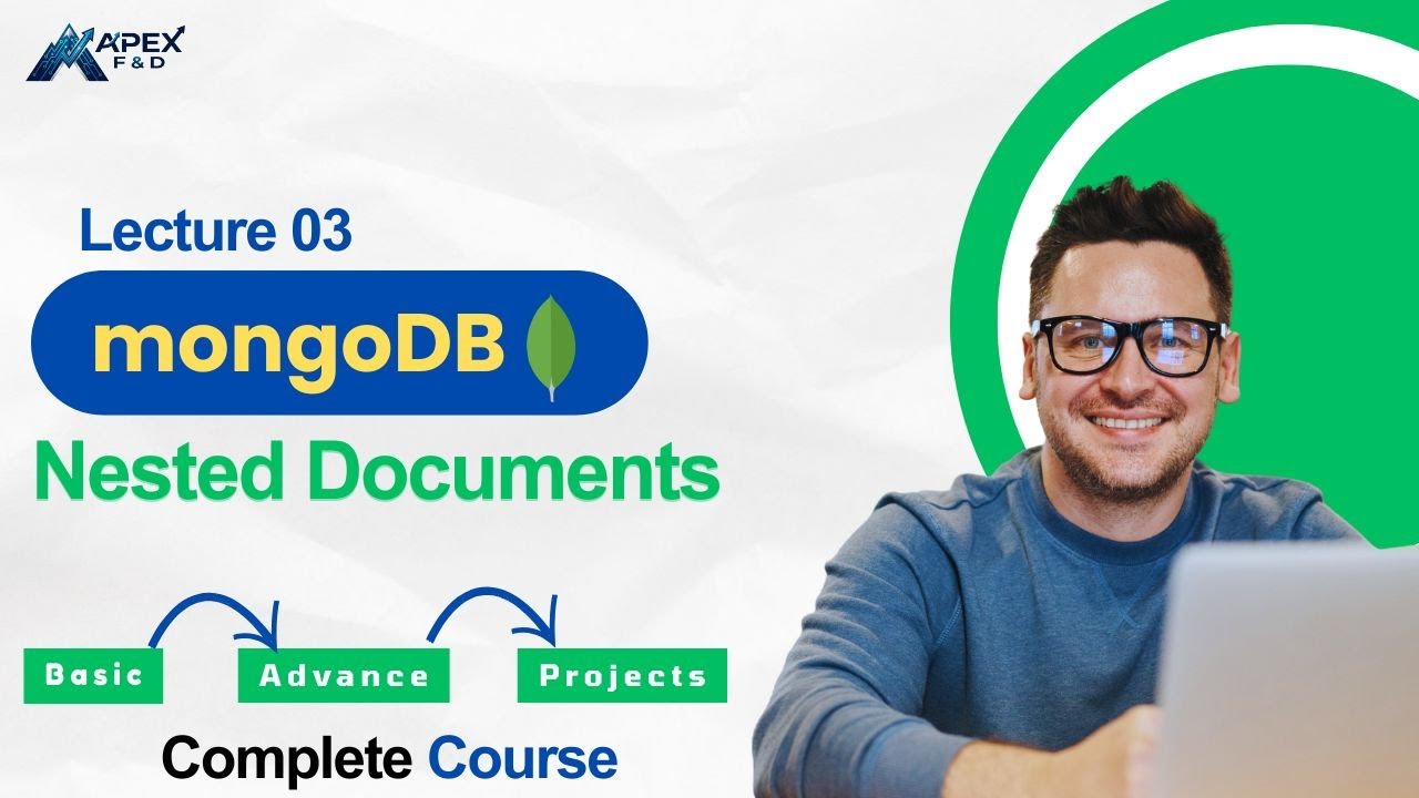 MongoDB Nested Documents & Create Multiple Databases | MongoDB Tutorial Lecture 03