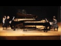 Astor Piazzolla - "Libertango" for two pianos | Daniel Cunha & Evangelos Spanos