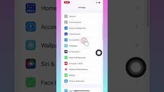Turn ON / OFF White Dot on Screen | Assistive Touch  iPhone iPad (Enable / Disable) screenshot 1