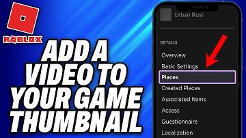 How To Add a Video To Your Roblox Game Thumbnail (2025) - Easy Fix