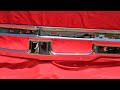 1976 1977 Pontiac Grand Prix Front Bumper