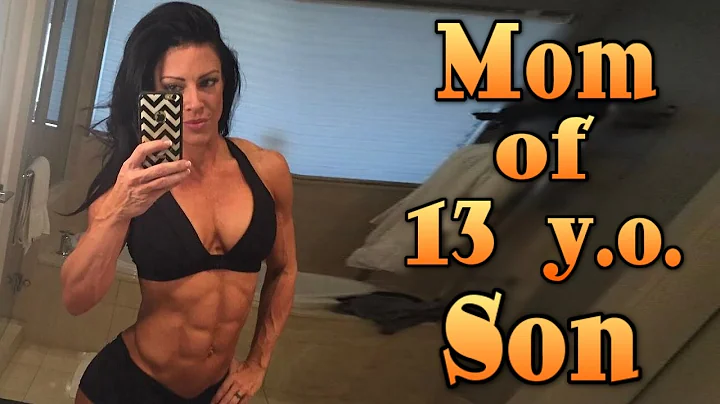 WBFF Champion with 13 y.o. Son  Shannon Petralito ...