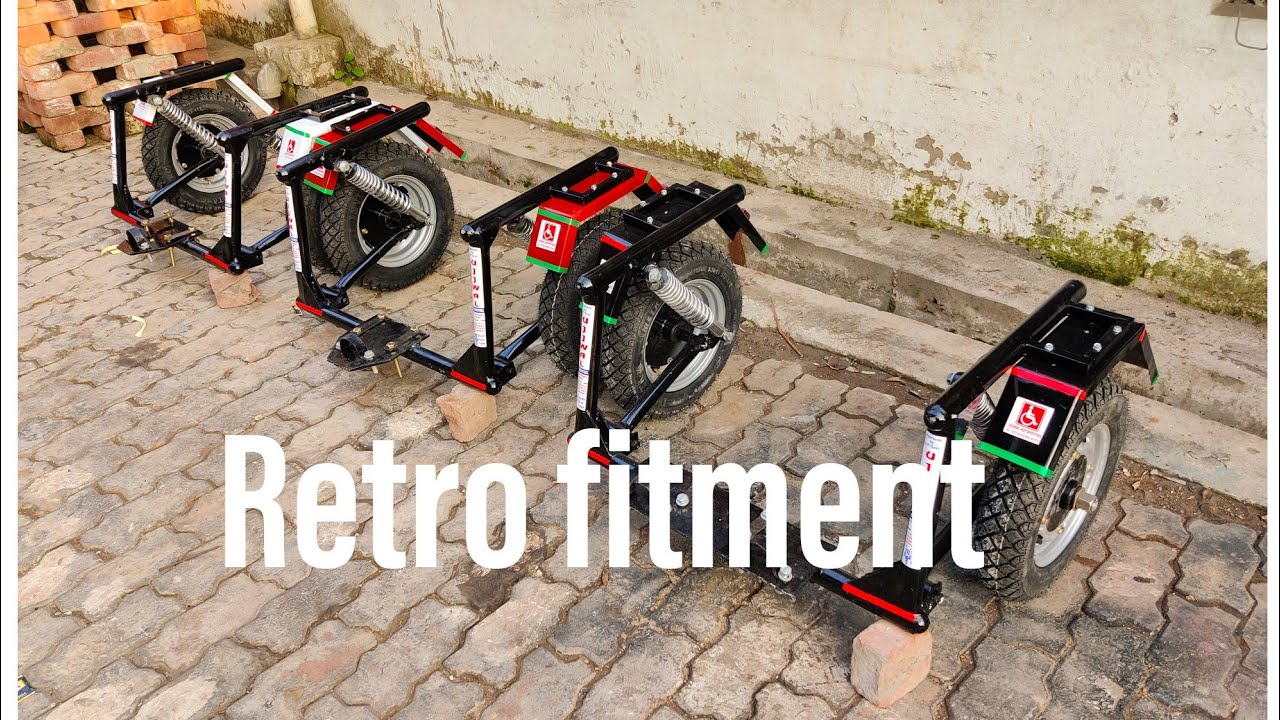 side wheel attachment Rs.14,500 side wheel attachment for handicapped