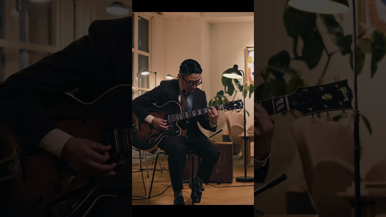 The shadow of your smile. Jazz guitar - YouTube