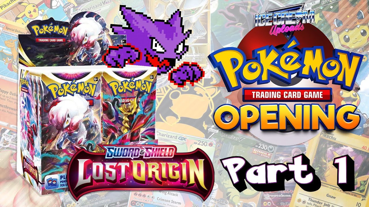 ICU Pokemon Opening Lost Origins Booster Box Part 1 - YouTube