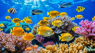 Beautiful Relaxing Music for Calm Mind 😴🐠 Calming Underwater World for Ease Anxiety \u0026 Overthinking