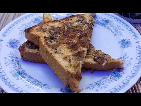 HOW TO MAKE SARDINE TOAST WITHOUT A TOASTER