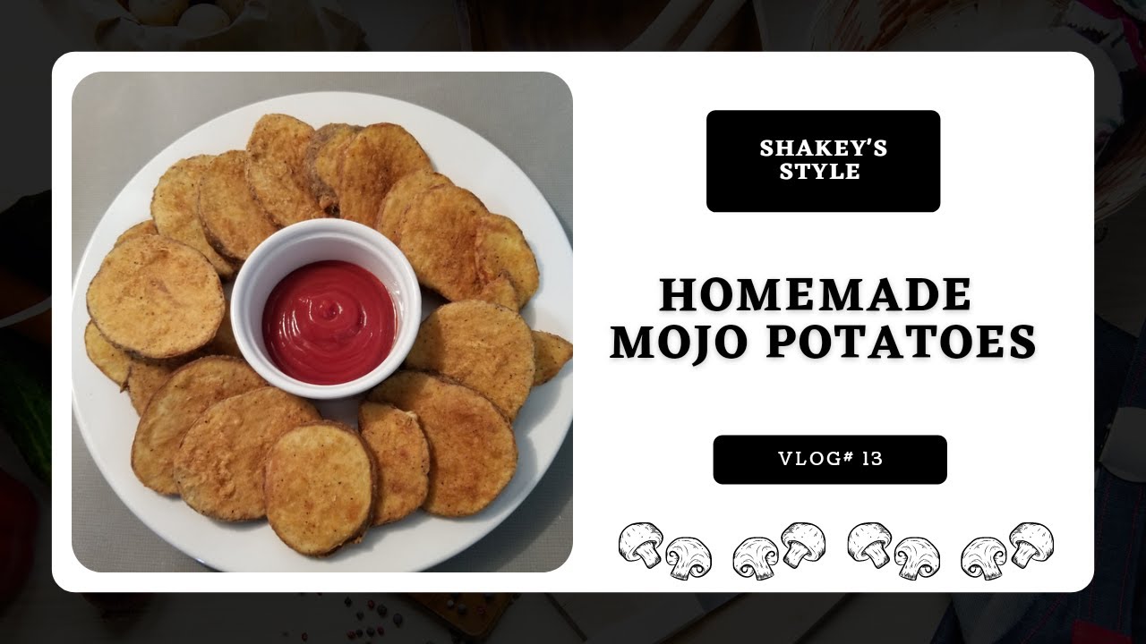 Homemade mojo potatoes | shakey's style | Filipino taste recipe #mojos ...