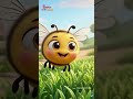 Happy Honey Bee Song | English Kids Rhymes | #Shorts