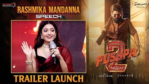 Allu Arjun Speech | Pushpa 2 Trailer Launch Event | Rashmika | Sukumar | Fahadh Faasil | DSP