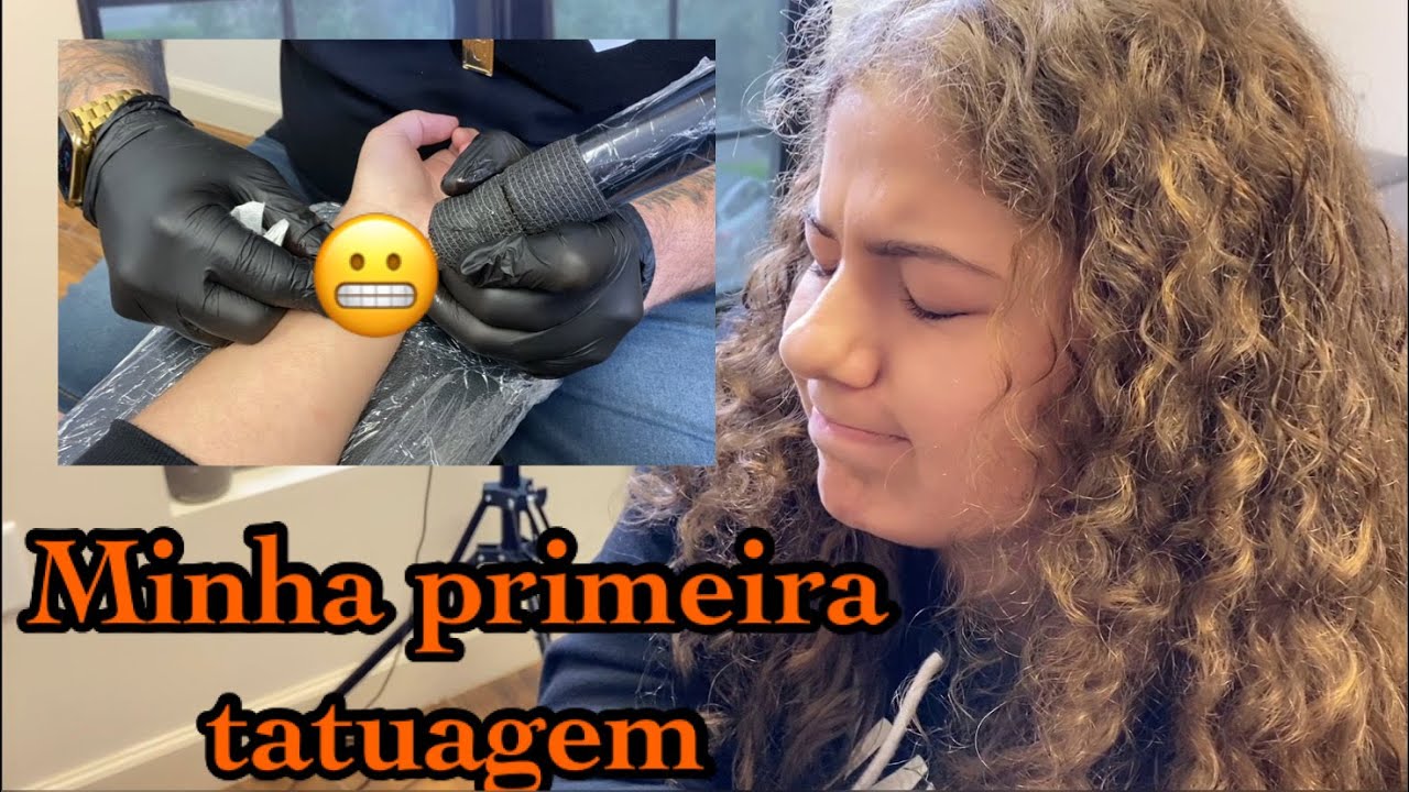 SOCORRO!!!! FIZ A MINHA PRIMEIRA TATUAGEM