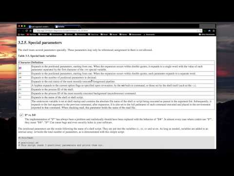 arguments for scripts (bash scripting)