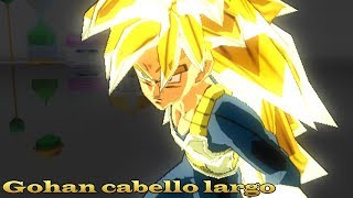 DBZ BT3 PS2 Mod Gohan Joven - cabello largo 【Audio Latino HD】