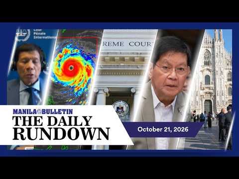 SC: 2024, 2025 national budgets unconstitutional; Duterte ICC trial to start Nov. 30 | Rundown
