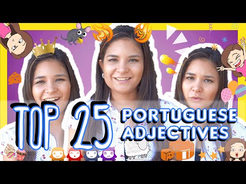 Top 25 Must-Know Portuguese Adjectives