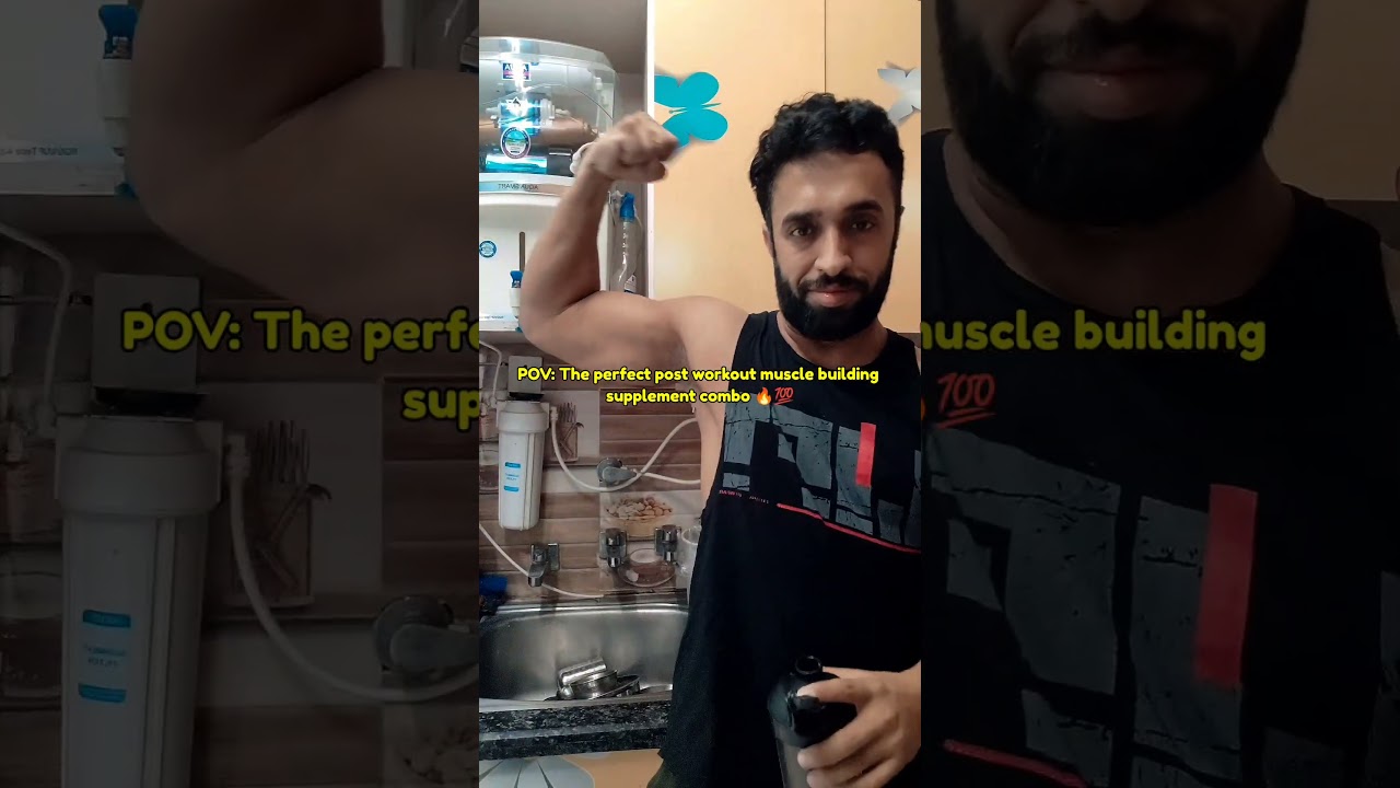 Nothing better than this supplement combo 💯 || Best supplements 🦍