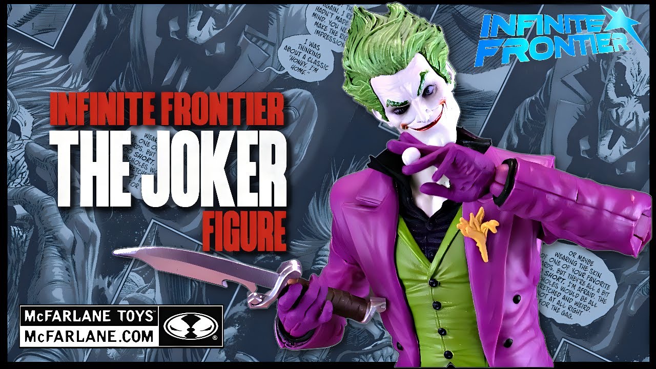 DC Multiverse JOKER infinite frontier batman mcfarlane - Main Image