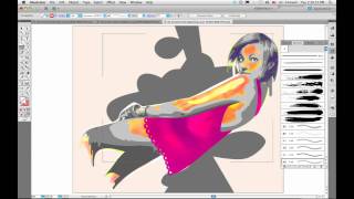 Adobe Illustrator CS5-Bristle Brush