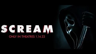 Scream (2022) With Scream 5 logo