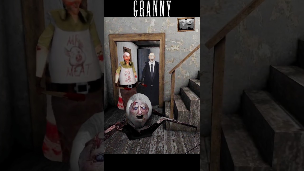 Granny Door Escape But They Can Only Watch 😲 