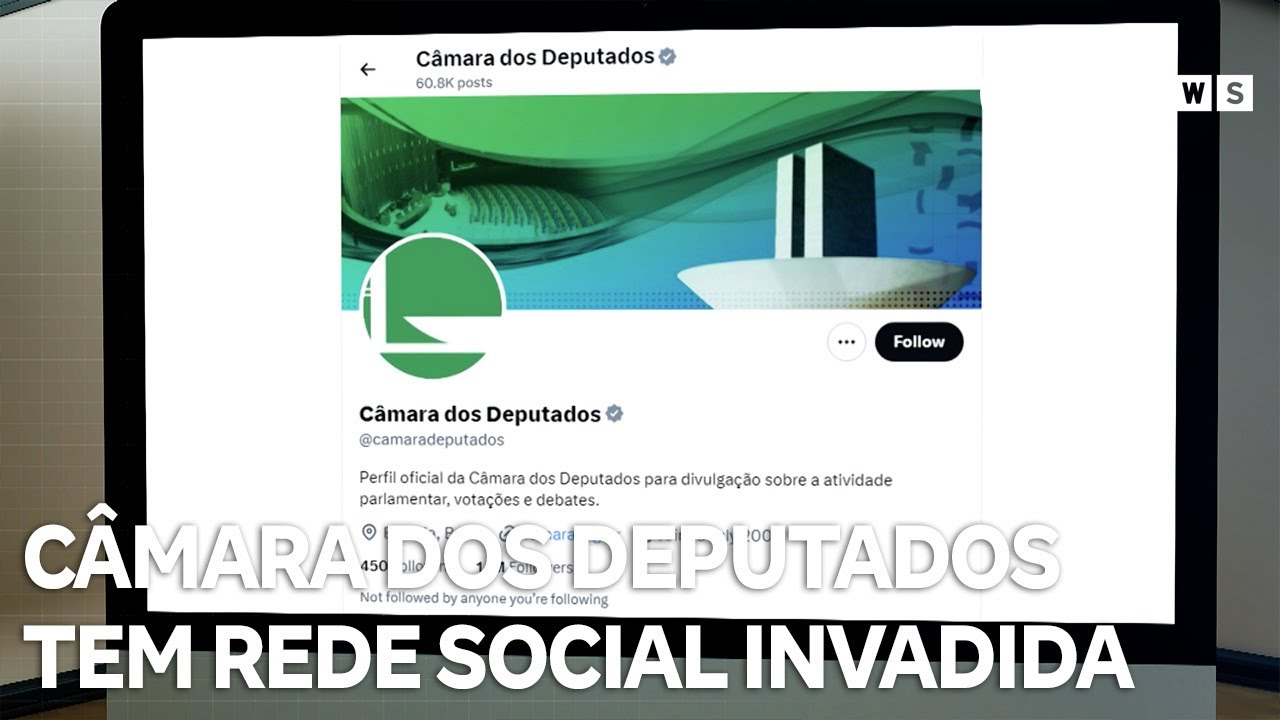 Câmara dos Deputados tem conta em rede social invadida