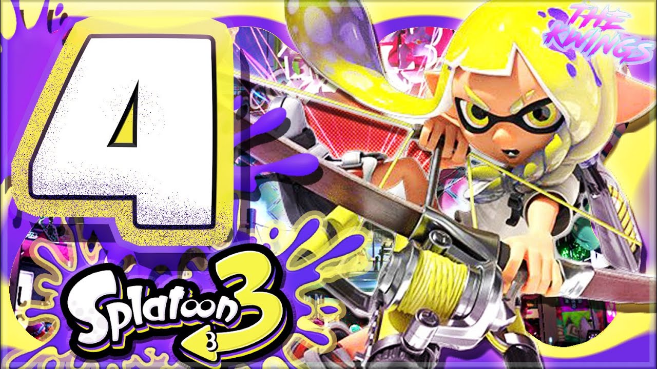 SPLATOON 3 Story Walkthrough Part 4 Landfill Dreamland & Eco Forest ...
