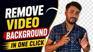 Remove Video Background in One Click 🔥 | Background Remove Ka Sabse Easy Trick!