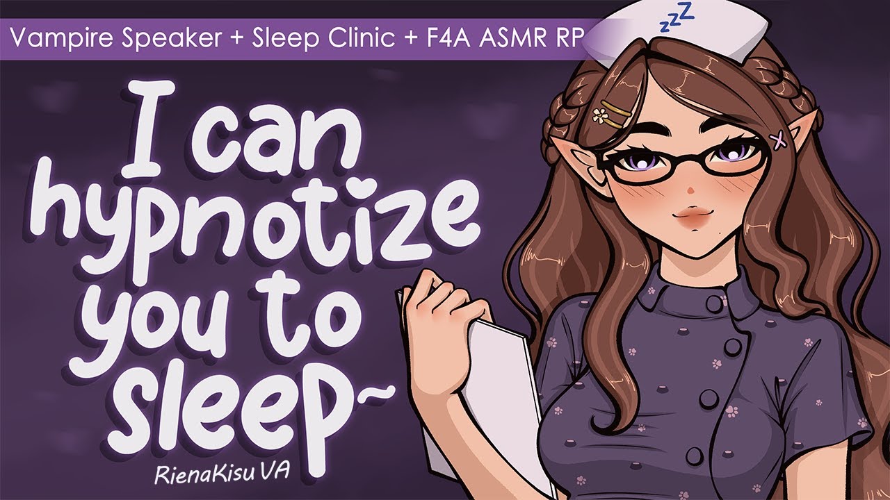 ASMR ♡︎ Your Vampire Friend Works At The Sleep Clinic! [F4M] [Sleep Aid] [Tsundere] [Hypnosis]
