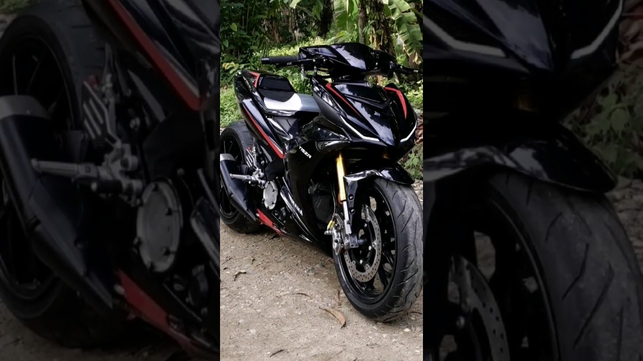 Modifikasi MX King Pakai Ban Gambot