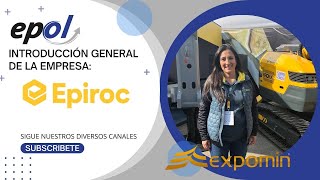 Entrevista Epiroc en Expomin Chile 2023