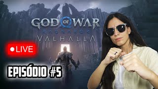 God of War Ragnarök Valhalla DLC - Vamos jogar LIVE! #5